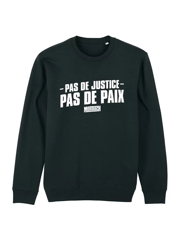 Sweat Seagel - Pas de justice de seagel sur Scredboutique.com