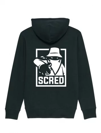 scred connexion Sweat Zippé Box Noir