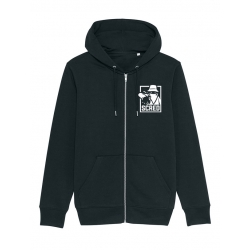 Sweat Zippé Box Noir