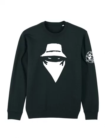 Sweat col rond  &quot;visage&quot;