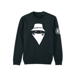 Sweat col rond  &quot;visage&quot;