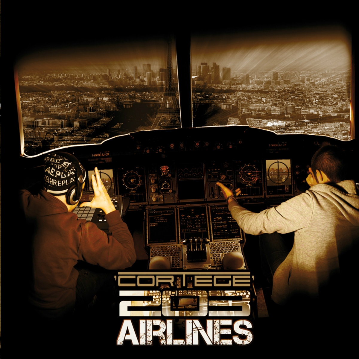Album-Cd-Cortège "203 Airlines" de l'uzine sur Scredboutique.com