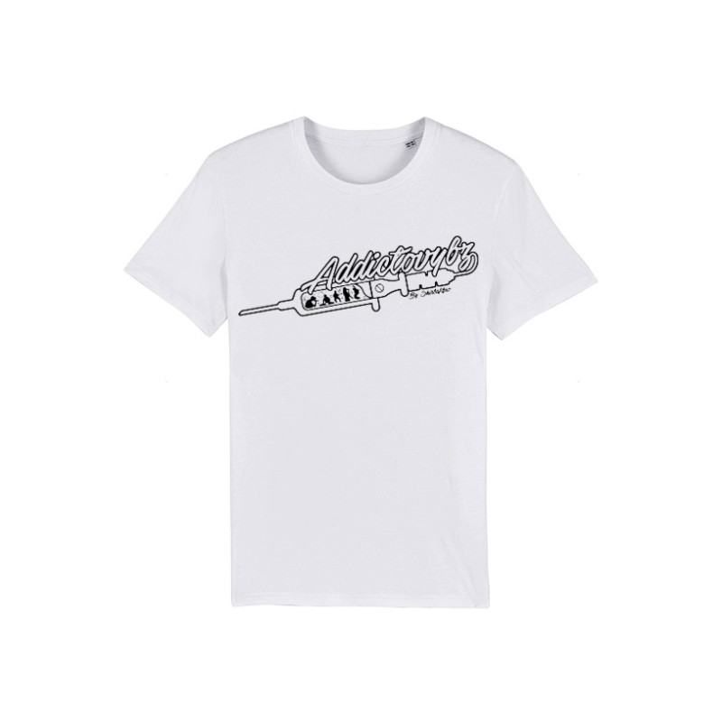 Tshirt Blanc Addictovybz