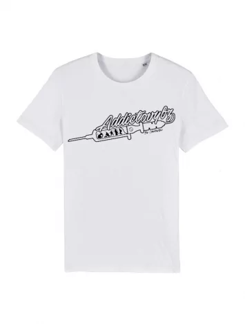 addictovybz Tshirt Blanc Addictovybz