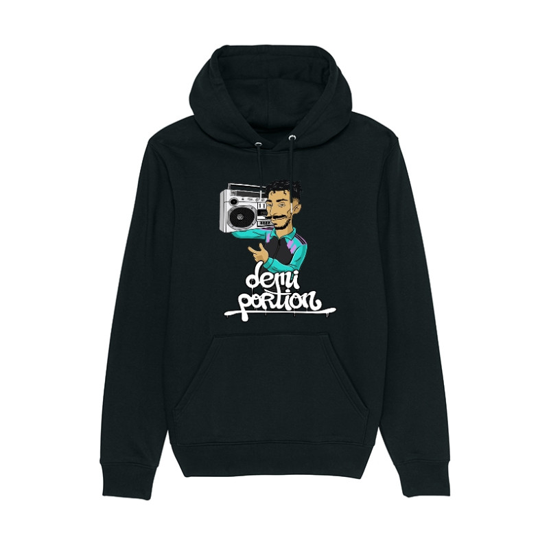 Sweat Capuche Demi Portion 1990