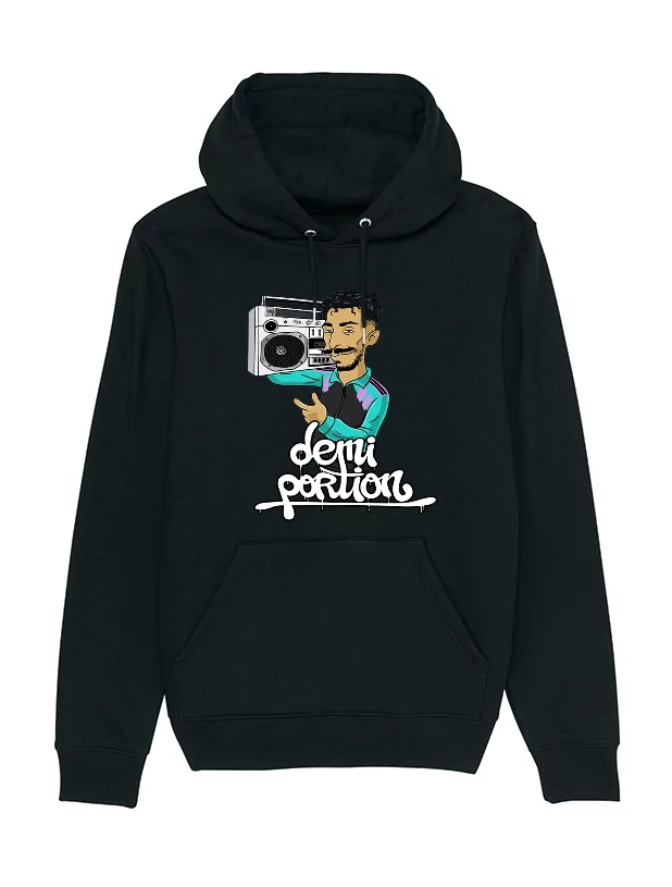 Sweat Capuche Demi Portion 1990 de demi portion sur Scredboutique.com