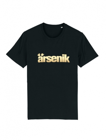Tshirt Arsenik logo Or