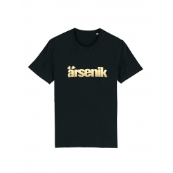 Tshirt Arsenik logo Or