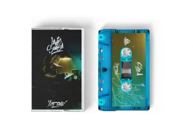 Cassette Lost Time par Lewis Sumisu (Grim Reaperz) de crown (Grim reaperz) sur Scredboutique.com