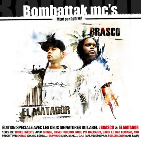 Album-Cd "Bombattak MC's - Brasco & El Matador"