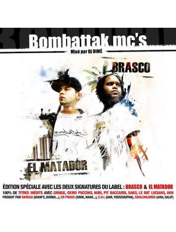 Album-Cd "Bombattak MC's - Brasco & El Matador"