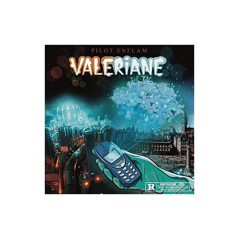 Album Cd Pilot Enflam - Valeriane + CD offert Stylo revolver