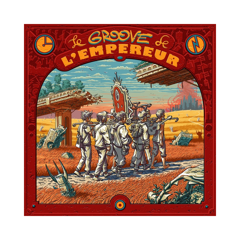Album Cd  Le groove de l'empereur