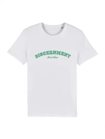 Tshirt Discernement University vert