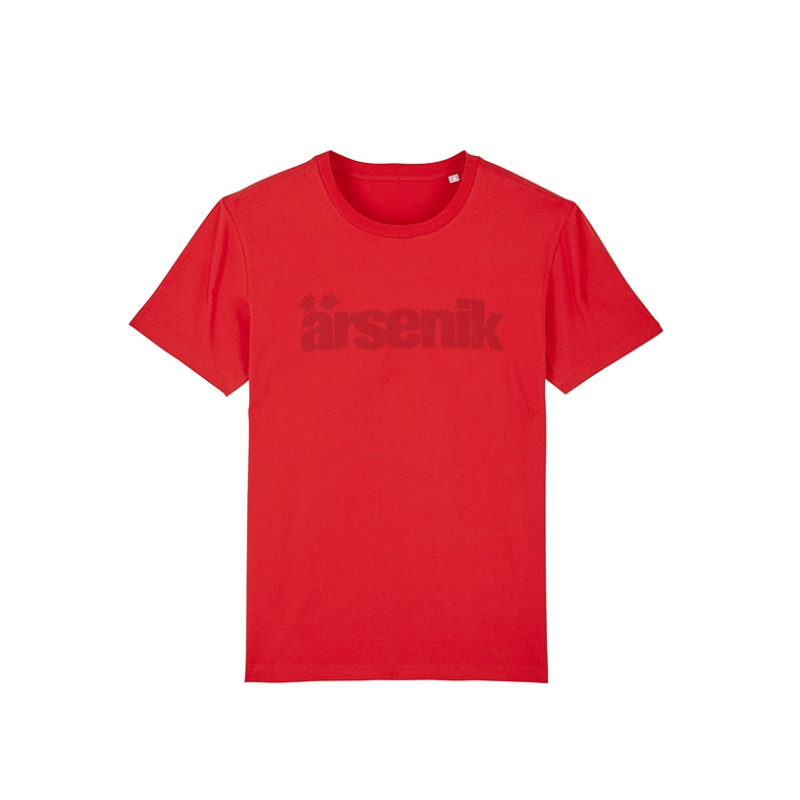 Tshirt Arsenik ton sur ton Rouge