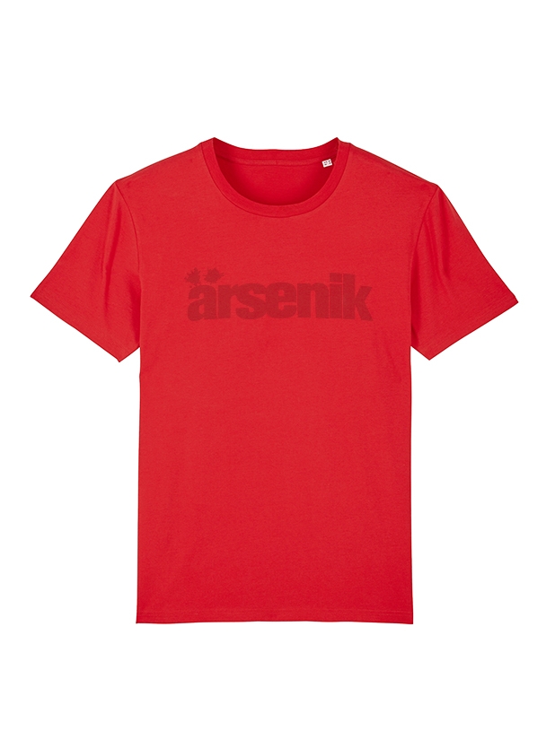 Tshirt Arsenik ton sur ton Rouge de arsenik sur Scredboutique.com