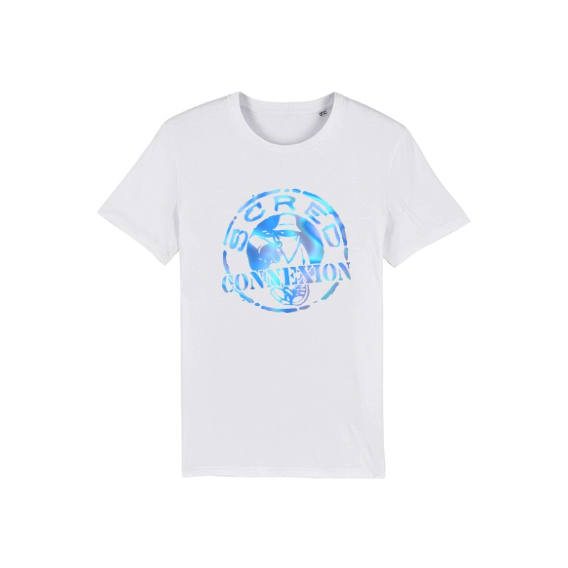 Tshirt Scred Classico Hologramme Blanc