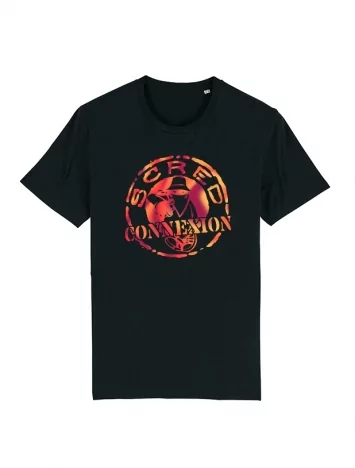 scred connexion Tshirt Scred Classico Hologramme Noir