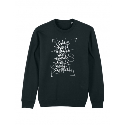 Sweat Jamais dans la tendance by Lensk de scred connexion sur Scredboutique.com