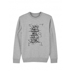 Sweat Jamais dans la tendance by Lensk de scred connexion sur Scredboutique.com
