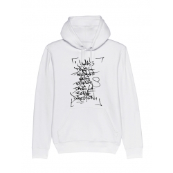 Sweat Capuche Jamais dans la tendance by Lensk de scred connexion sur Scredboutique.com