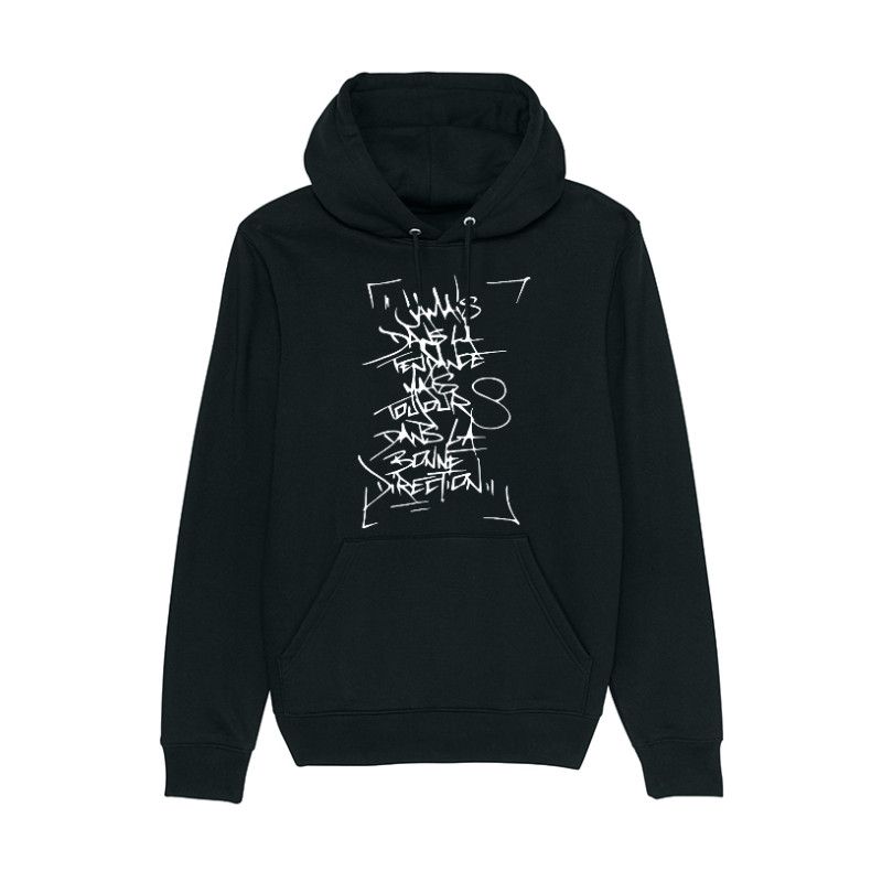 Sweat Capuche Jamais dans la tendance by Lensk