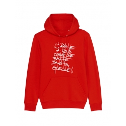 Sweat Capuche J\'arrive a fond by Lensk de scred connexion sur Scredboutique.com