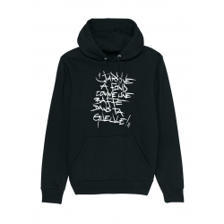 Sweat Capuche J\'arrive a fond by Lensk de scred connexion sur Scredboutique.com