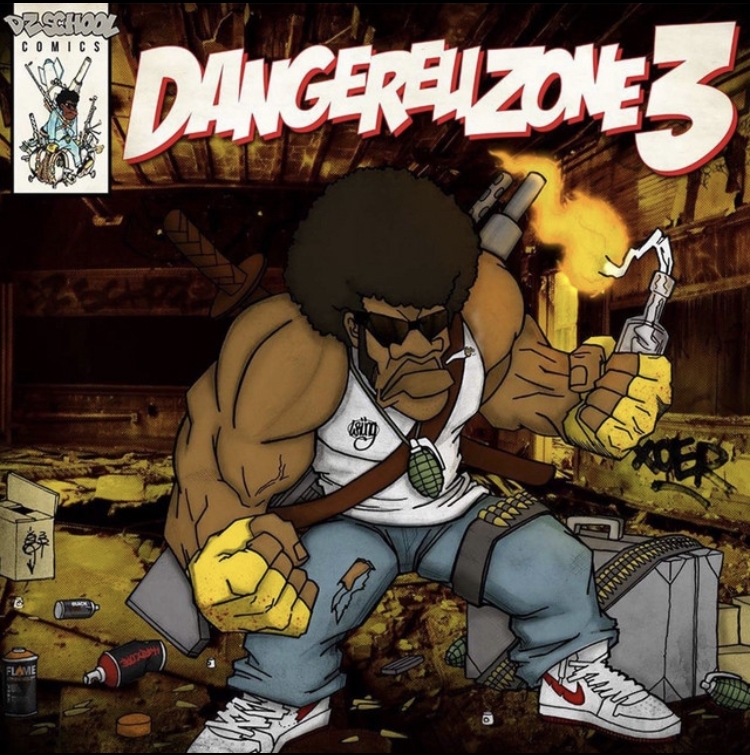 Album Cd "Dangereuzone 3 - Dz School Comics" de sur Scredboutique.com