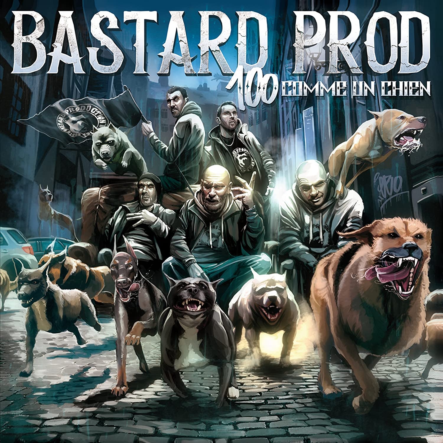 Album vinyle "Bastard Prod - 100 comme un chien de furax sur Scredboutique.com