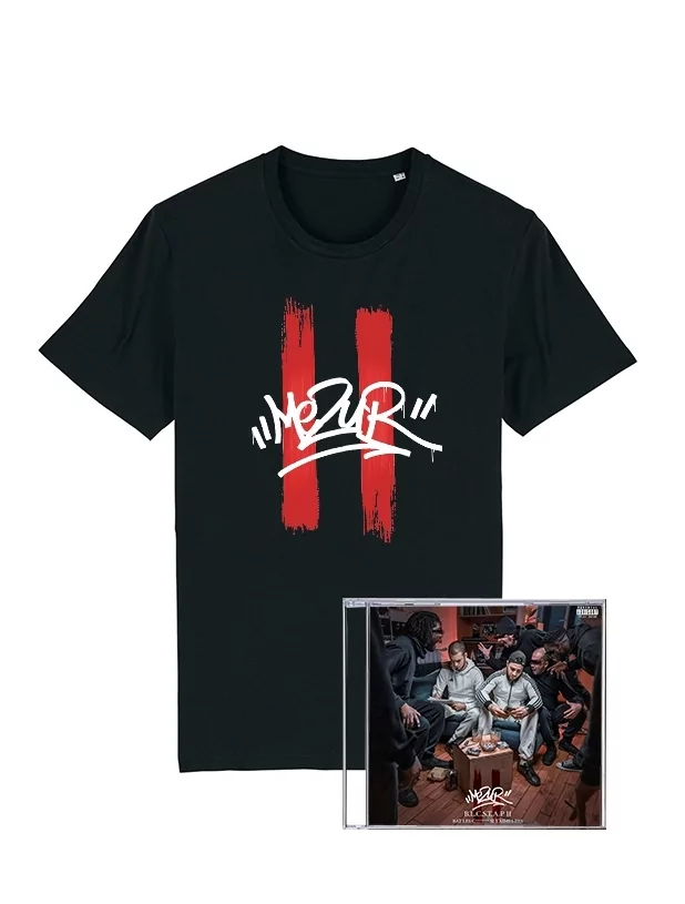 Pack Cd + Tshirt - 2Mezur - BLCSTAP II - de 2Mezur sur Scredboutique.com