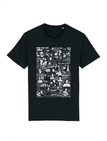 Tshirt Mon Rap est... - The Beef noir