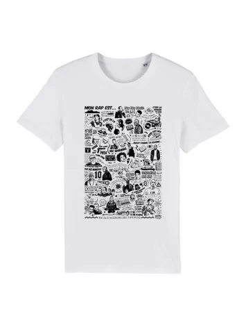 the beef Tshirt Mon Rap est... - The Beef blanc