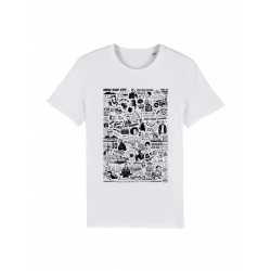 Tshirt Mon Rap est... - The Beef blanc de the beef sur Scredboutique.com