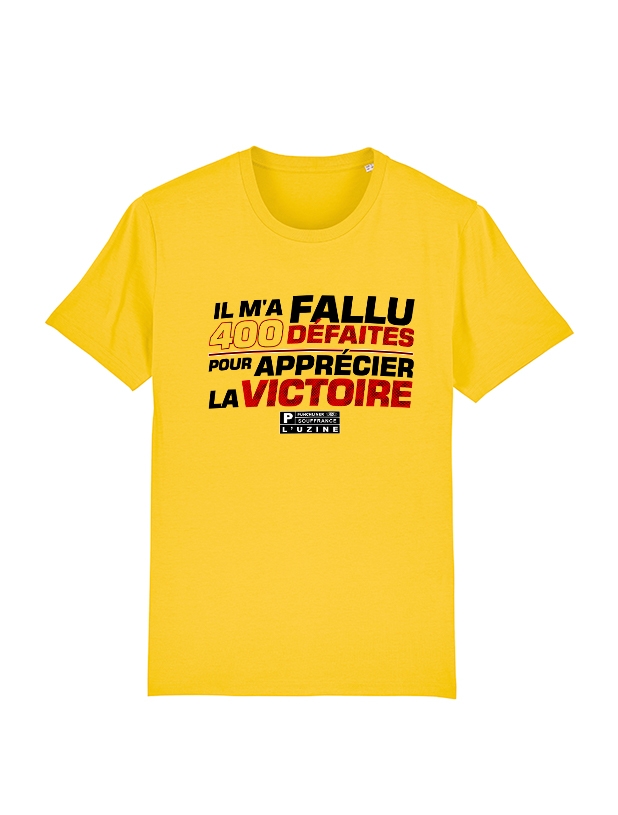 Tshirt Souffrance L'Uzine - Il m'a fallu ... de l'uzine sur Scredboutique.com