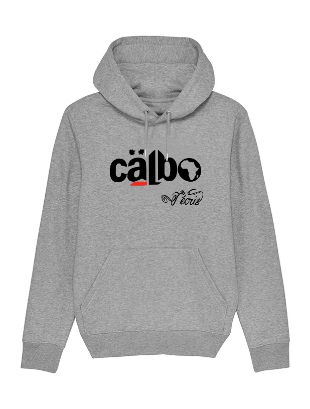 Sweat Capuche Calbo - J\'écris de calbo sur Scredboutique.com