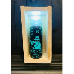 Bombe recyclée Bombartligh lumineuse par LLEARTLIGHT - Classico Bleu clair de scred connexion sur Scredboutique.com