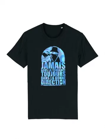 scred connexion Tshirt Scred Holographic bleu Jamais dans la tendance