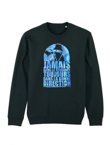 Sweat Scred Holographic bleu Jamais dans la tendance