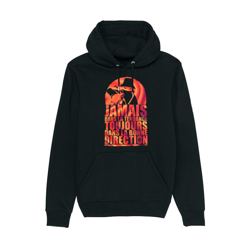 Sweat Capuche Scred Holographic rouge Jamais dans la tendance