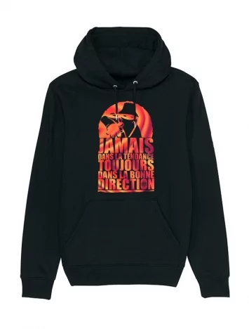 Sweat Capuche Scred Holographic rouge Jamais dans la tendance