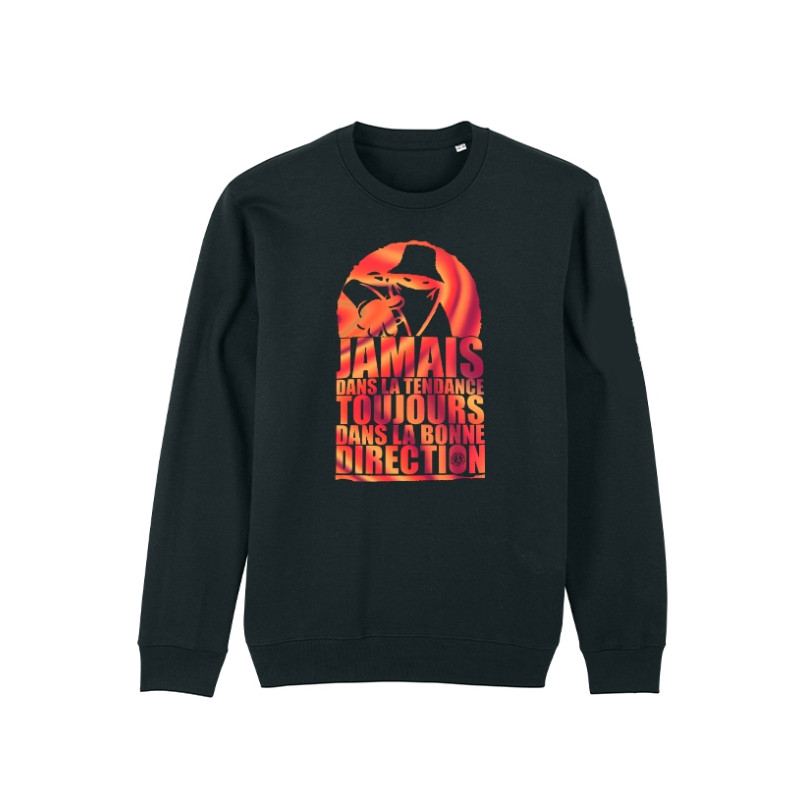 Sweat Scred Holographic rouge Jamais dans la tendance