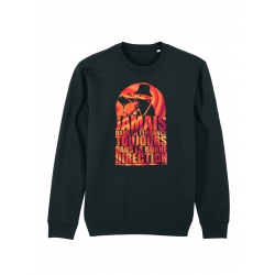 Sweat Scred Holographic rouge Jamais dans la tendance de scred connexion sur Scredboutique.com