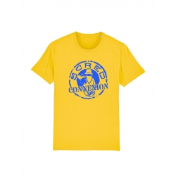 Tshirt Classico Jaune Bleu de scred connexion sur Scredboutique.com