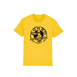 T-Shirt "Classico" Jaune et noir de scred connexion sur Scredboutique.com
