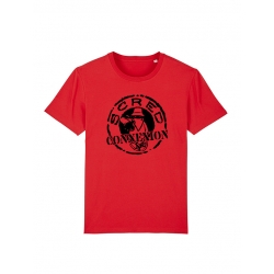 tee shirt "classico" Rouge et noir de scred connexion sur Scredboutique.com