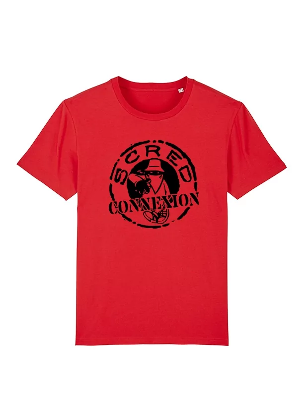 tee shirt "classico" Rouge et noir de scred connexion sur Scredboutique.com