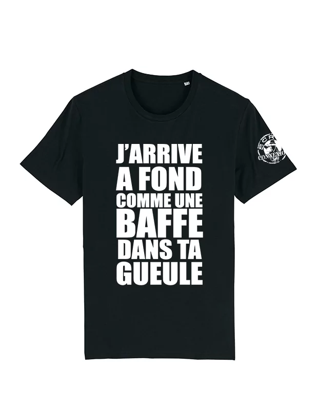 tee-shirt "Jarrive" de scred connexion sur Scredboutique.com