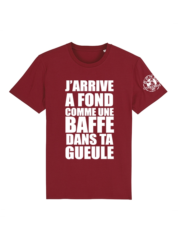 tee-shirt "Jarrive" de scred connexion sur Scredboutique.com