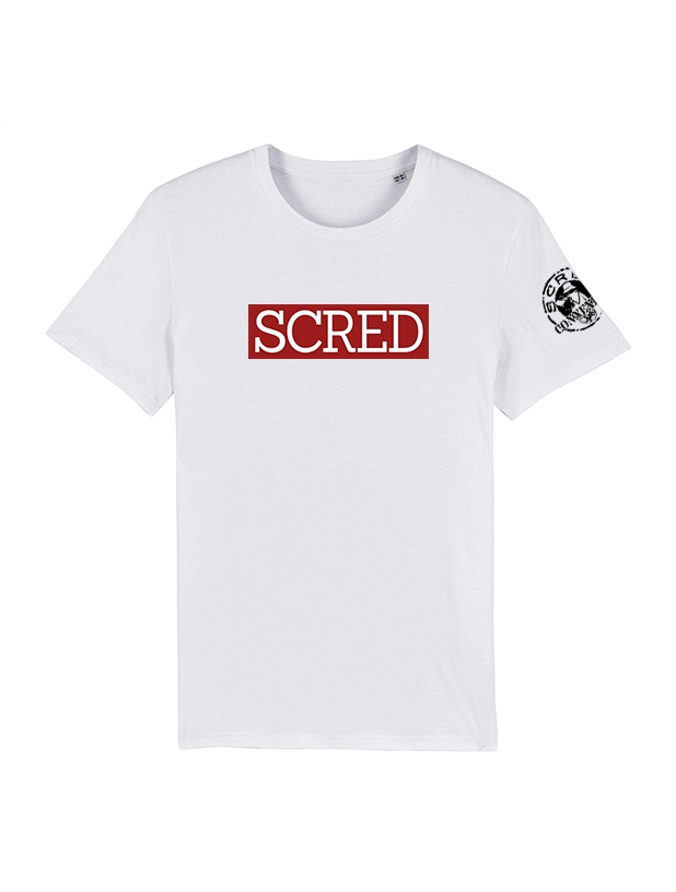 Tee Shirt "Scred Typo" de scred connexion sur Scredboutique.com